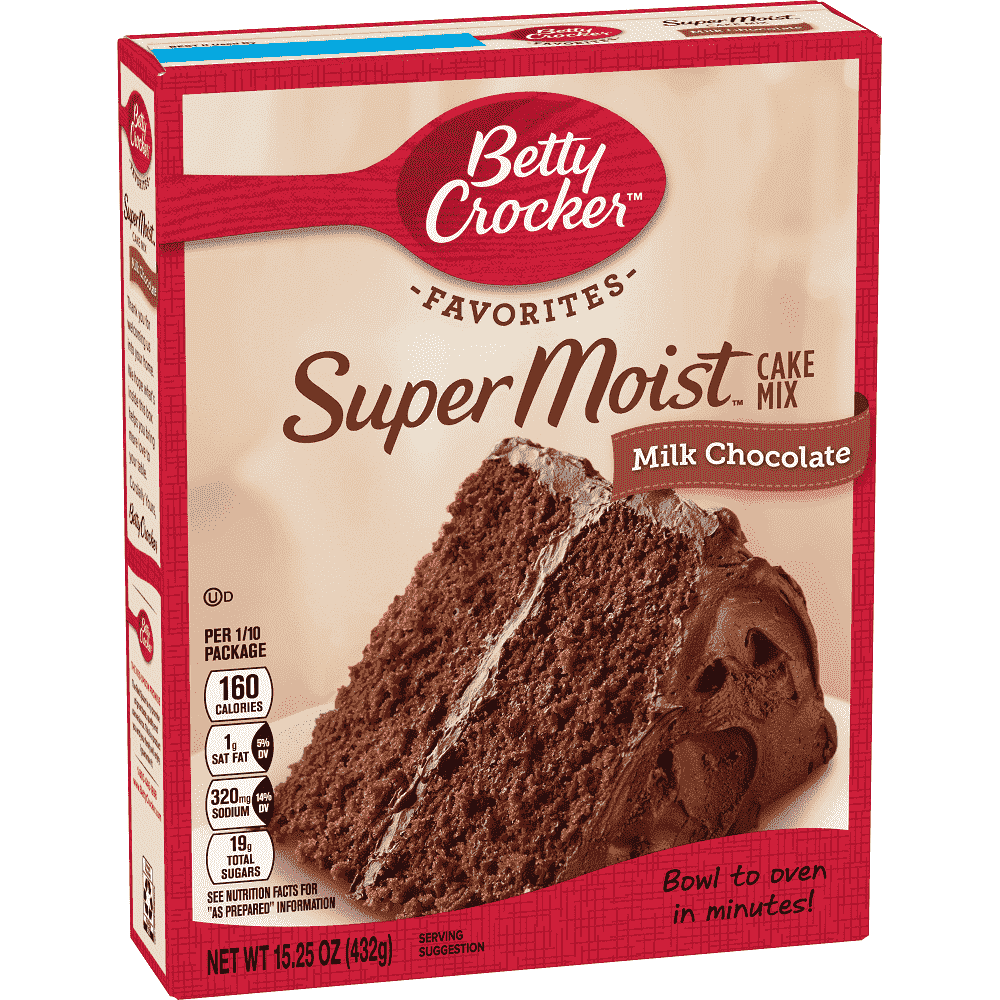 Mezcla De Pastel Betty Crocker 432 gr Sabor Chocolate