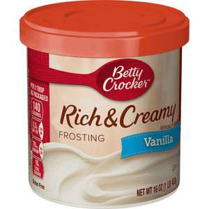 Frosting Betty Crocker 453 gr Rich & Creamy Vainilla