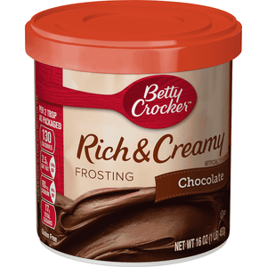 Frosting Betty Crocker 454 gr Rich & Creamy Chocolate