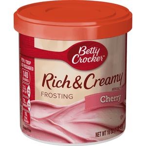 Frosting Betty Crocker 454 gr Rich & Creamy Cherry