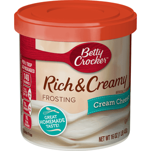 Frosting Betty Crocker 454 gr Rich & Creamy Cream Cheese