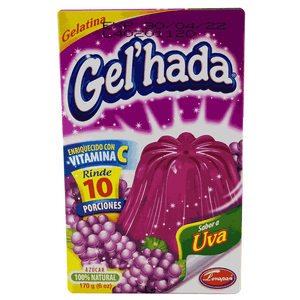 Gelatina Cajeta Gel Hada 170 G Uva