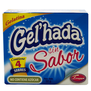 Gelatina Sin Azúcar Sabor A Frambuesa Gel'Hada 