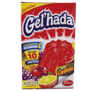 Gelatina Cajeta Gel Hada 170 G Caribeno