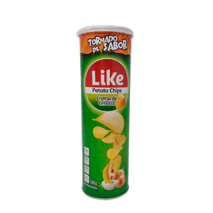 Papitas Like 120 gr Sabor Crema De Cebolla