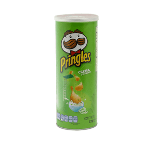 Snacks Papas Pringles 124 G Crema/Cebolla