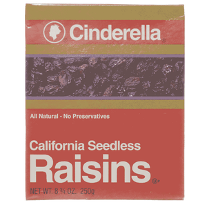 Frutas Seca Raisins Cindirella 250 G Naturales