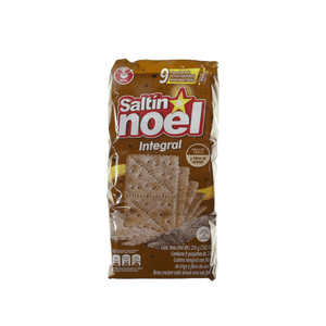 Galleta Salada 9 Paquete Tipo Saltin Noel 216 G Integral