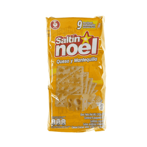 Galleta Salada 9 Paquete Tipo Saltin Noel 202 G Mantequilla Y Queso