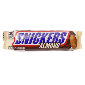 Chocolates Snickers 50 gr Con Almendras