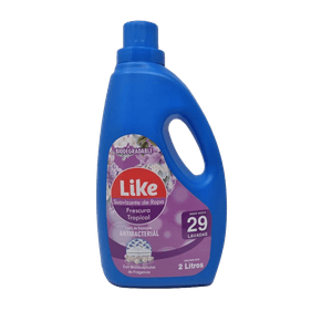 Suavizante Like 2 Lt Para Ropa Antibacterial Frescura Tropical