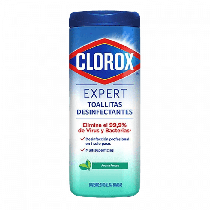 Toallitas Desinfectantes Clorox 30 UND Aroma Fresco