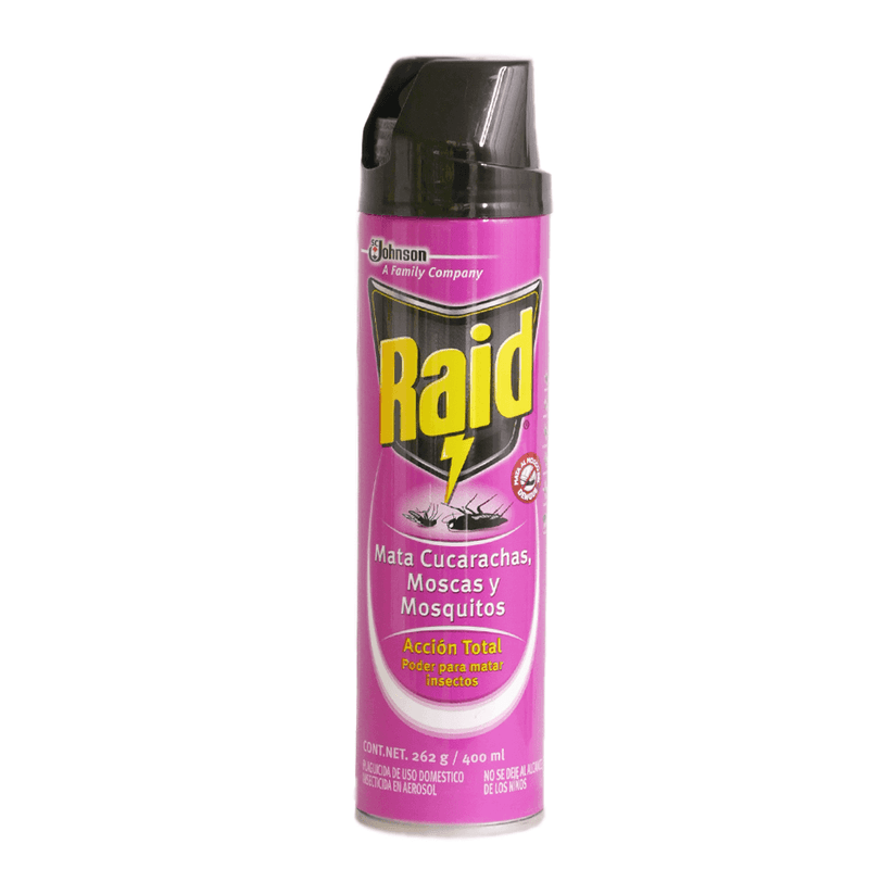 Insecticida-Aerosol-Raid-400-Ml-Mata-Cucarachas-Moscas-Mosquitos