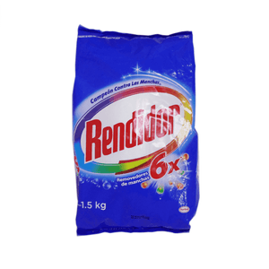 Detergente  Rendidor 1500 Gr en polvo Azul