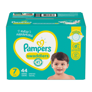 Pañales Desechables Pampers 44 Und Swaddlers Talla 7