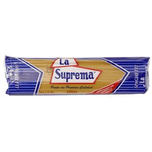 Spaghetti Fino La Suprema 454 gr Pasta Larga