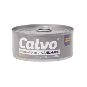 Atún En Trozos Calvo 142 gr Ahumado