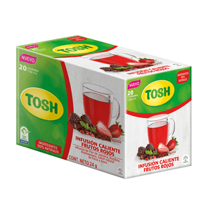 Infusión De Té Tosh Frutos Rojos 24 gr