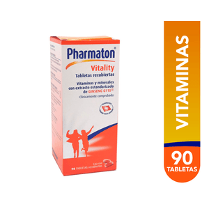 Vitaminas Pharmaton 90 Tabletas Con Extracto De Ginseng