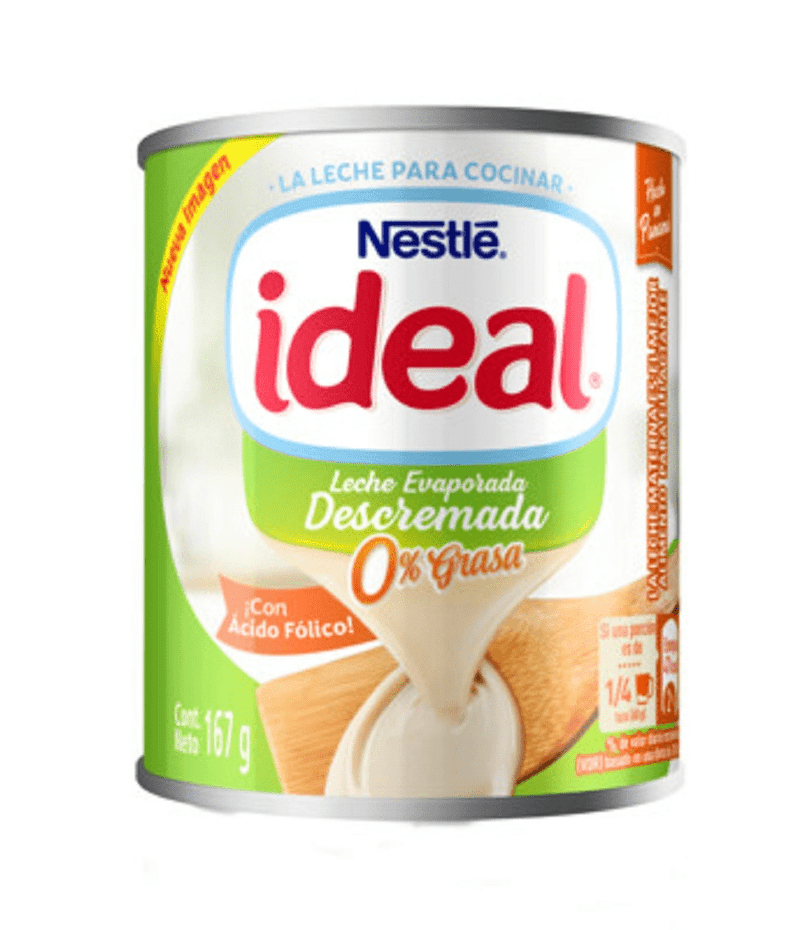 Ideal®-Leche-Evaporada-Descremada-Lata-167G