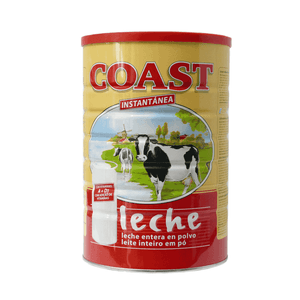 Leche Entera En Polvo Instantanea Coast 1600 gr Lata