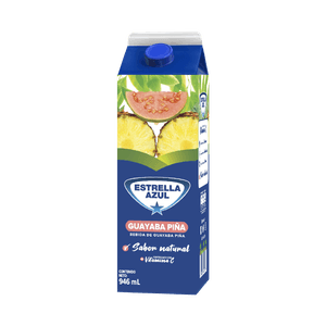 Frescura Estrella Azul Guayaba Piña Carton946 Ml
