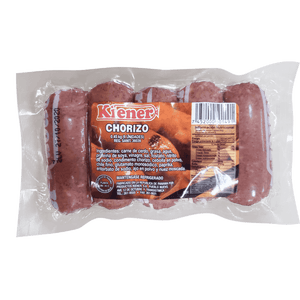 Chorizos De Puerco Kiener 454 gr En Paquete