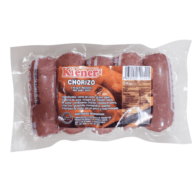 Chorizos-De-Puerco-Kiener-454-gr-En-Paquete