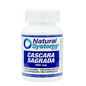 Cascara Sagrada 450Mg Natural Systems 60 Capsulas