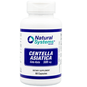 Centella Asiatica Natural Systems 500Mg 60 Capsulas