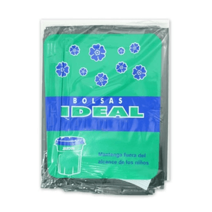 Bolsa de Basura Ideal 23X30  12 Un Negra