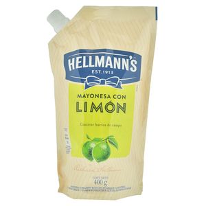 Mayonesa Hellmanns 400 gr Con Limón En Doypack