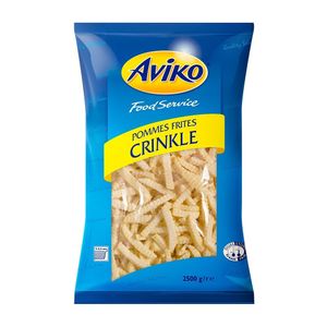 Papas Fritas Crinkle Pomes Aviko 750 gr Congeladas