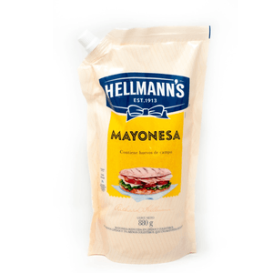 Mayonesa Hellmanns 880 gr Doy Pack