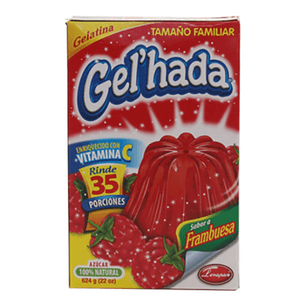 Gelatina Gel Hada Frambuesa 22 Oz