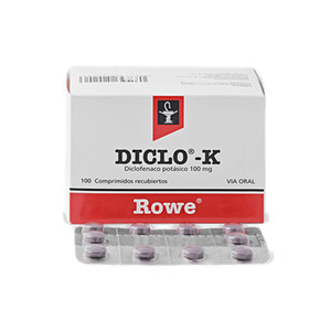 Diclo K Rowe Comprimido 100 Mg
