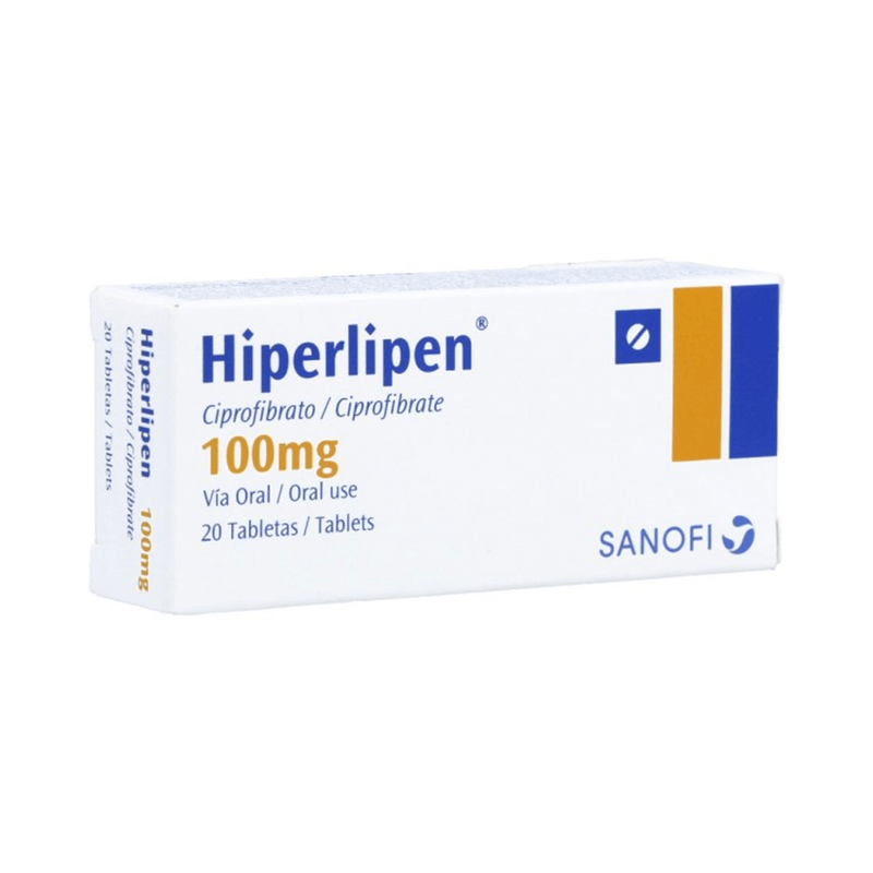 Hiperlipen-Sanofi-100-Mg-30-Tabletas