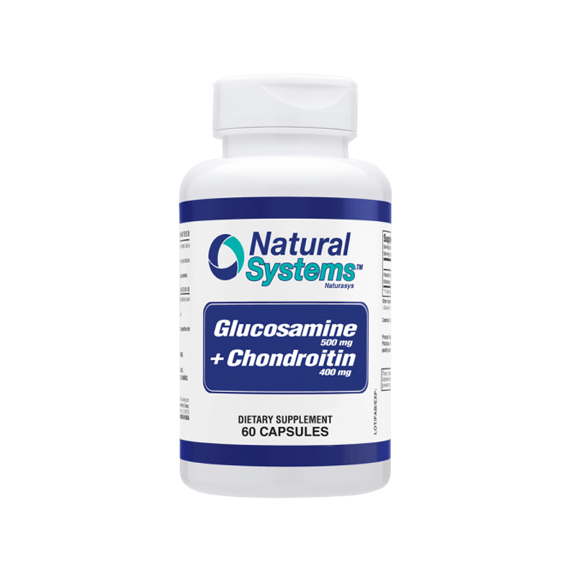 Glucosamina---Condroitina-Natural-System-60-Capsulas