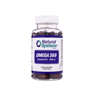 Omega 3 6 9 Aceite De Linaza Natural Systems 100Capsulas Blandas