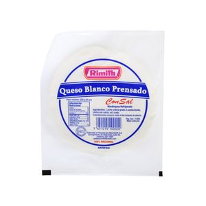 Queso Blanco Rimith 255 gr Prensado Con Sal