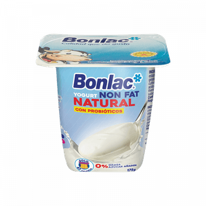 Yogurt Non Fat Bonlac 182 Ml Natural