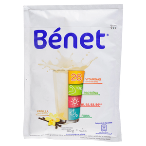 Suplemento Alimenticio Sobre Benet 50 G Vainilla