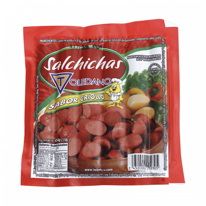 Salchicha-Sabor-Criollo-1L-Toledano-454-gr-En-Paquete