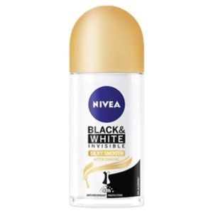 Desodorante En Roll On Nivea 50 Ml Invisible For Black & White Silky Smooth