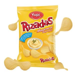 Rizadas Yupi 400 gr Sabor Mayonesa