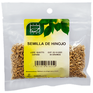 Bolsa de 30 Gr de Semillas de Hinojo