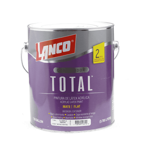 Pintura Lanco 1 GL Total Latex Blanco Hueso