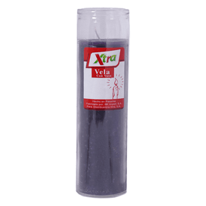 Vela Religiosa Vaso Largo Xtra 1 UND Morado