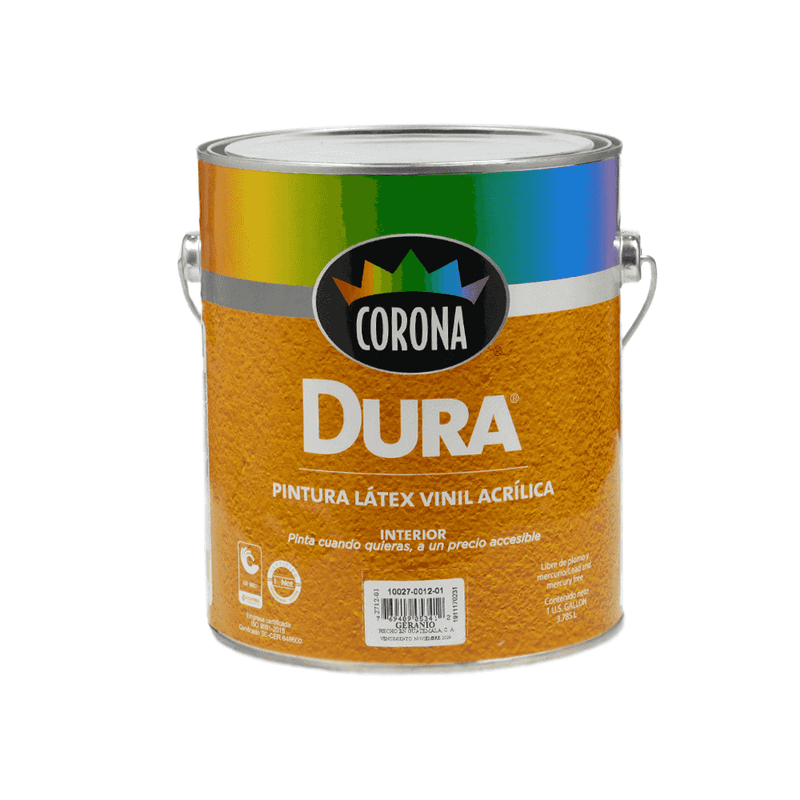 Pintura-Latex-Acrilico-Corona-3785-ML-Dura-Latex-Geranio