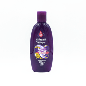 Shampoo de Bebé Johnson'S Baby 200 ML Aporta Vitamina E Fuerza y Brillo JyJ